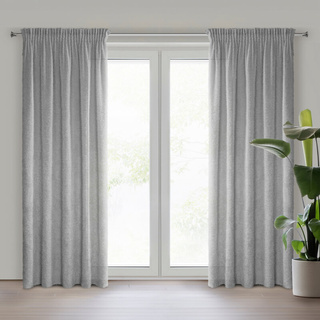 Zasłona Agis srebrna 140x270