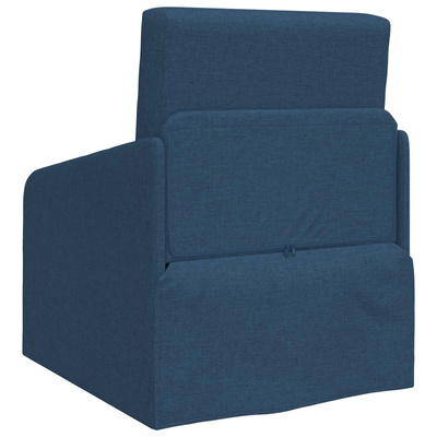 Sofa Bed Niebieski 65 x 80 x 83 cm tkanina