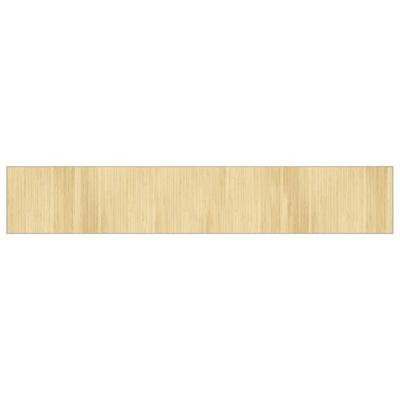 vidaXL Dywan prostokątny, jasny naturalny, 70x400 cm, bambusowy