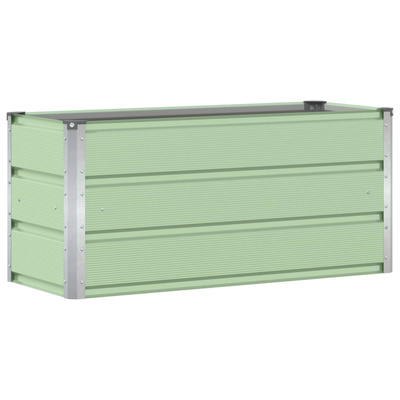 Donica Zielony 100 x 40 x 45 cm Stal