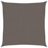 Żagiel przeciwsłoneczny, 160 g/m?, antracytowy, 2,5x2,5 m, HDPE