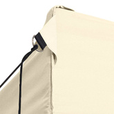 Namiot Imprezowy Kremowy 291 x 580 x 315 cm Materiał Oxford