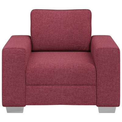 Fotel Czerwone wino 100 cm tkanina