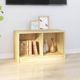 vidaXL Szafka pod TV, 70x33x42 cm, lite drewno sosnowe