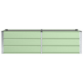 Donica Zielony 160 x 80 x 45 cm Stal