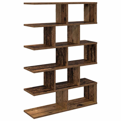 Półka ścienna Stare drewno 70 x 20 x 100 cm Drewno inżynieryjne