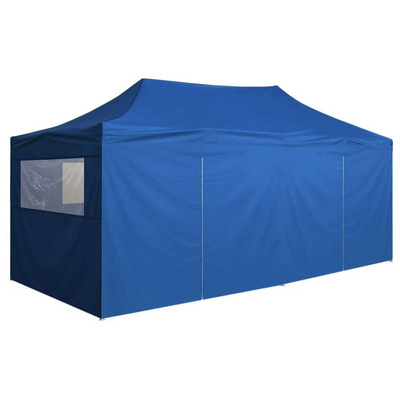 vidaXL Profesjonalny, składany namiot imprezowy, 4 ściany, 3x6 m, stal
