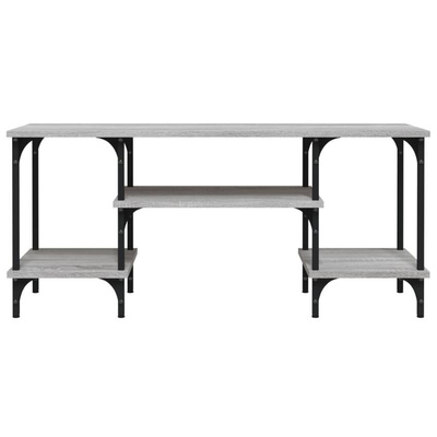 vidaXL Szafka pod TV, szary dąb sonoma, 102x35x45,5 cm