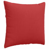 Poduszki na sofę 2 pcs Czerwony 50 x 50 cm tkanina