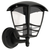 Ogrodowa oprawa elewacyjna kinkiet IMMA BLACK UP E27 czarny IP44 EDO777378 EDO Solutions