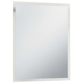 vidaXL Ścienne lustro łazienkowe z LED, 50 x 60 cm