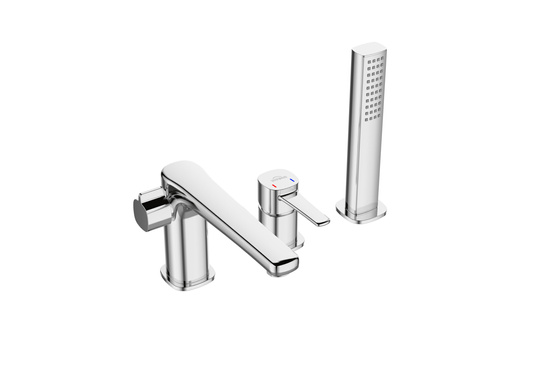 BATERIA WANNOWA 3 OTWOROWA GLAMOUR INVENA TREND CHROM