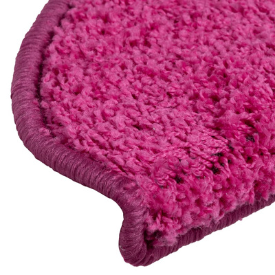 Maty na schody 15 szt. 65x21x4 cm różowe półokrągłe duże