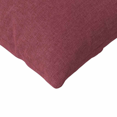 Poduszki na sofę 2 pcs Czerwone wino 120 x 40 cm tkanina