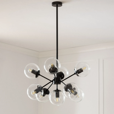 Lampa Wisząca szklane Kule Abruzzo Siera