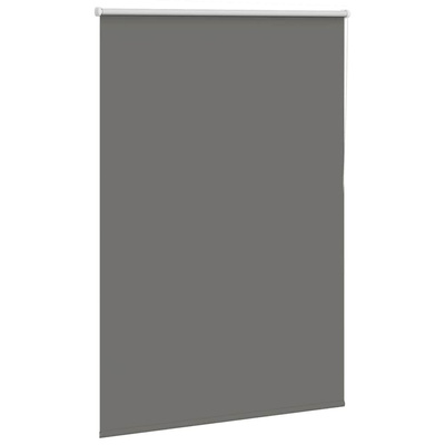 Roleta zaciemniająca szara 100x175 cm Szerokość tkaniny 95,7cm