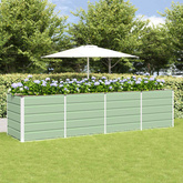 Donica Zielony 320 x 80 x 75 cm Stal