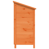 Shed ogrodowy brązowy 59 x 56 x 113,5 cm Drewno Świerkowe