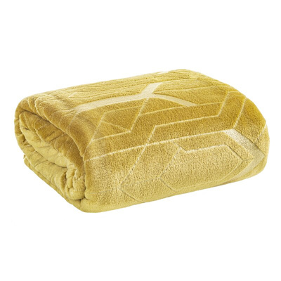 Koc Fla złoty 150x200