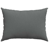 Poduszki na sofę 2 pcs Ciemnoszary 70 x 50 cm tkanina