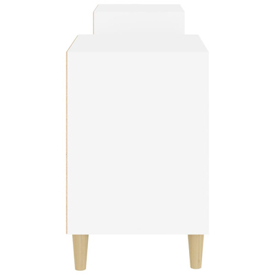 vidaXL Szafka pod TV, biała, 80x36x50 cm, materiał drewnopochodny wariant 11