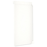vidaXL Roleta zewnętrzna, aluminiowa, 100 x 210 cm, biała