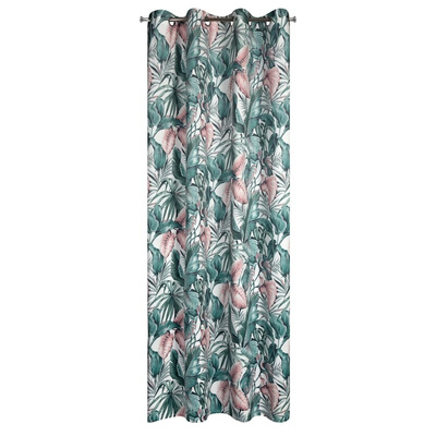 Zasłona Madera zielona 140x250