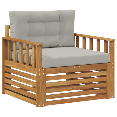 Sofa na zewnątrz Lite drewno akacjowe i poliester