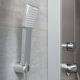 SCHÜTTE Panel prysznicowy TAHITI z baterią jednouchwytową, stal