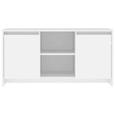vidaXL Szafka pod TV, biała, 102x37,5x52,5 cm, materiał drewnopochodny
