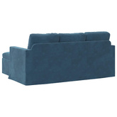Sofa Niebieski 178 x 134 x 80 cm Aksamit
