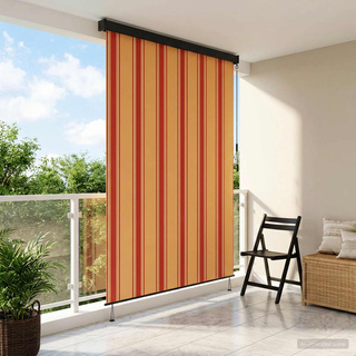 Roleta Wielokolorowe 80 x 250 cm Materiał i Aluminium