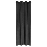 Zasłona Lussi czarna 140x250