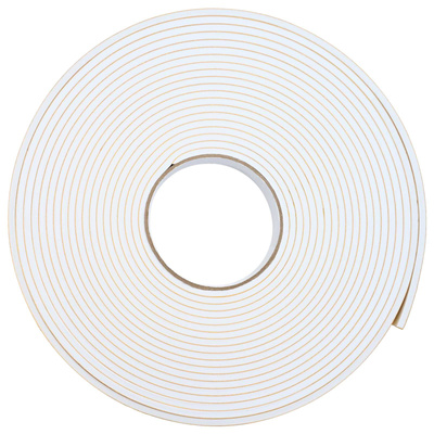Taśma samoprzylepna z pianki 5 szt. Biały 20mm x 10m Pianka CR