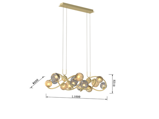 Lampa wisząca METZ 7015-1404