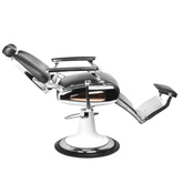 Gabbiano fotel barberski Moto Style czarny 114271