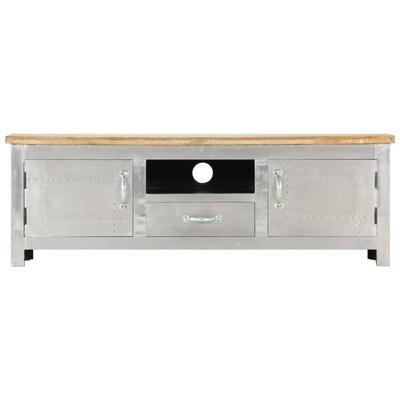 vidaXL Szafka Aviator pod TV, 120 x 30 x 40 cm, lite drewno mango