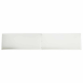 Mur oporowy 6 szt. 100 x 12 x 30 cm Stal Biały