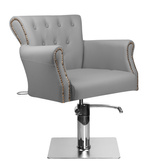 Hair System fotel fryzjerski BER 8541 szary  125411