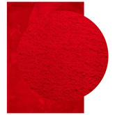 vidaXL Dywan HUARTE z krótkim włosiem, czerwony, 140x200 cm