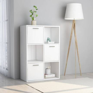 vidaXL Szafka, biała, 60x29,5x90 cm, materiał drewnopochodny