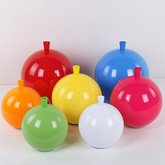 Lampa wisząca Abigali Baloon E27 do pokoju dziecięcego 20cm czerwony