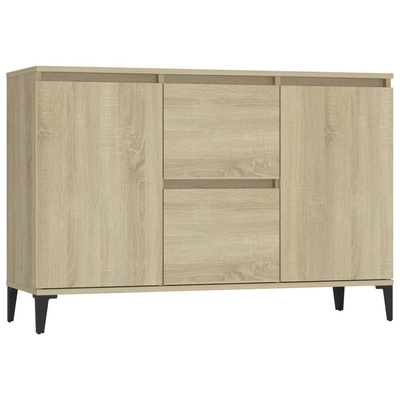 Szafka, dąb sonoma, 102x35x70 cm, materiał drewnopochodny