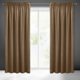 Zasłona Pier brązowa 140x270