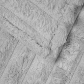 Koce narzutowe 6 pcs Szary 270 x 240 cm Polar