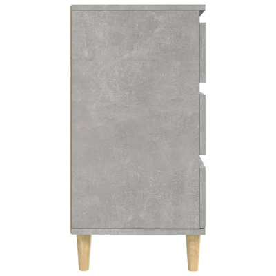 Komoda, szarość betonu, 60x35x70 cm, materiał drewnopochodny