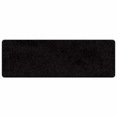 Chodnik dywanowy Czarny 50 x 150 cm 100% Poliester Tuft