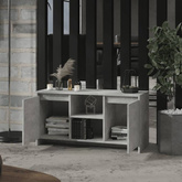 Szafka pod TV, szarość betonu, 102x37,5x52,5 cm vidaXL