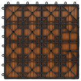 Płytka Tarasowa 11 pcs Drewno tekowe 30 x 30 cm