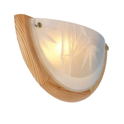 Lampa Sufitowa Candellux Bamboo 11-06639 Plafon Drewno Standard 1X60 W E27 Sosna